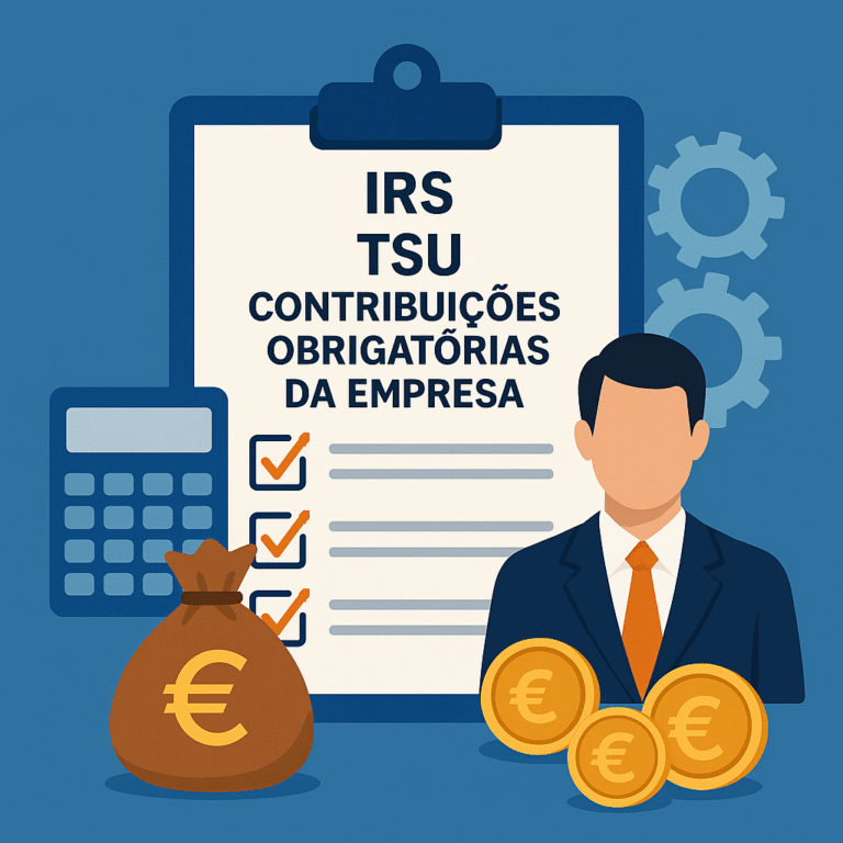 IRS, TSU e Contribuições e Obrigações da Empresa