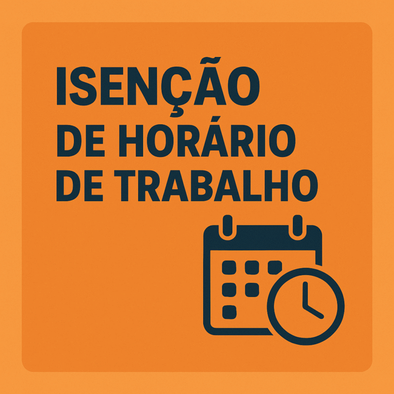 Isenção Horario de trabalho